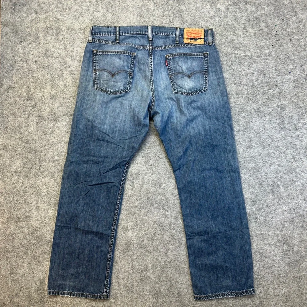 Lot of 4 Levi's 550 569 514 Relaxed Jeans Men's 38x30 Blue Denim Work Pants